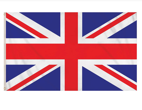 Union jack flag brass eyelets - flag,