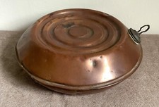 Edwardian copper bed warmer