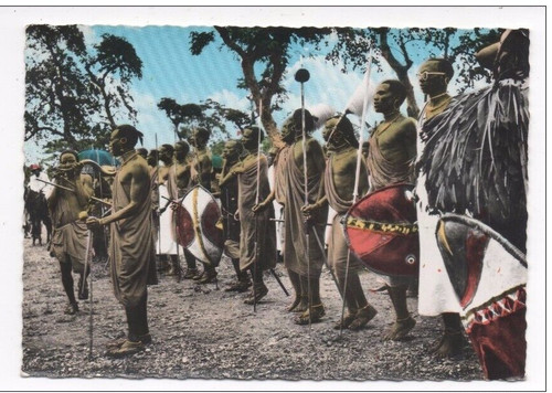 Kenya dance of masai - kenya,