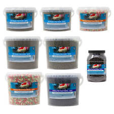 AllPondSolutions Koi Sturgeon & Pond Fish Food Flakes Staple Pellets & Sticks