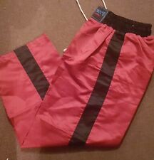 New 5 Pairs Job Lot red kickboxing karate martial art trousers pants bottoms XS