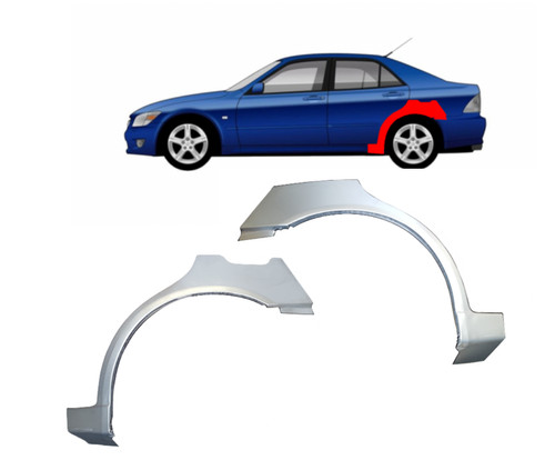 Lexus 200 1998 2005 rear - is, 1998-2005