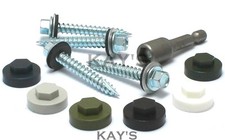 TEK ROOFING SCREWS WITH