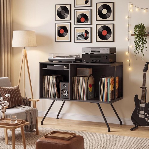 Record player stand cabinet - player,