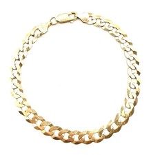 9ct Gold Curb Bracelet SOLID