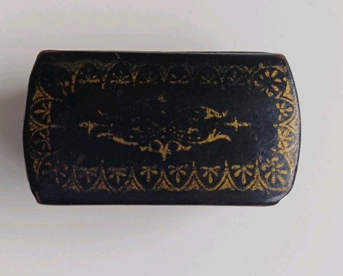 Victorian snuff box papier - box,,