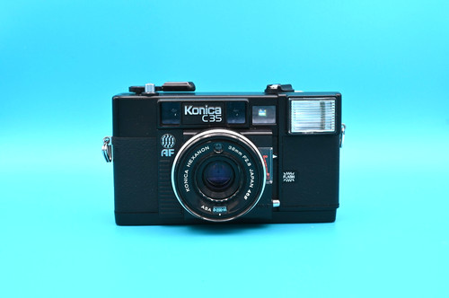 Konica c35 35mm film - film, camera