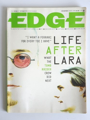 Edge magazine august 1998 - magazine,