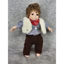 Vintage Porcelain Cowboy Boy