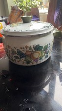 Baumann Enamel Fruit Pattern