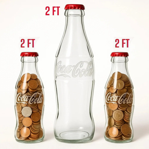 2ft giant coca cola money - giant,