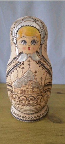 Vintage russian matryoshka - vintage,