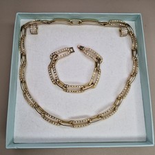 Monet Paperclip Link Necklace