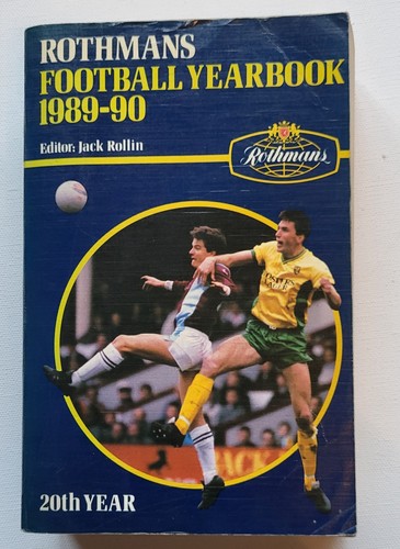 Rothmans football yearbook - rothmans,