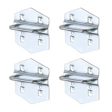 4Pcs 1" Metal Square Peg Board