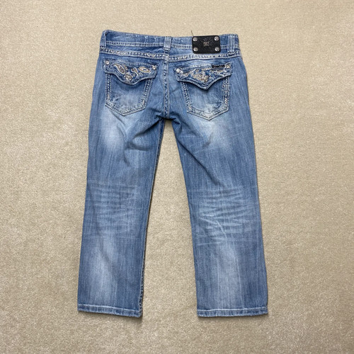 Miss cropped capri jeans - capri,