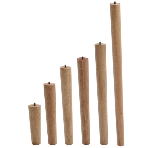 Wood furniture legs - 4x,