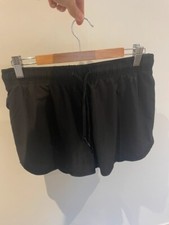 H&M Sport Black & Hot Pink Shorts (size EU 38)