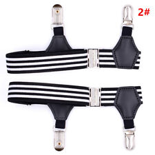 Men Sock Suspenders Elastic Garter Hold Up Braces Clip Adjustable 1 Pair