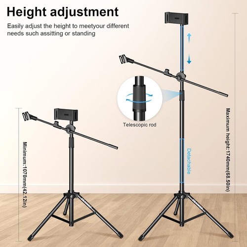Aokeo microphone stand boom - microphone,