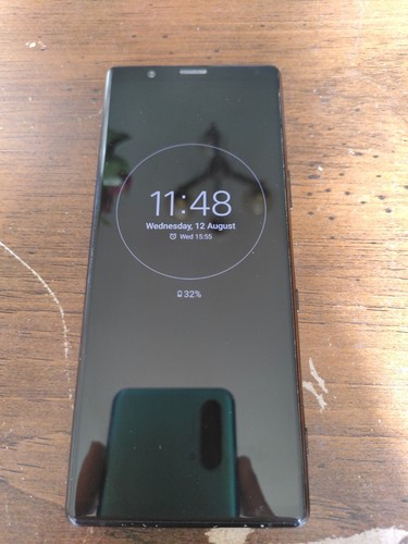 Black sony xperia unknown - black,