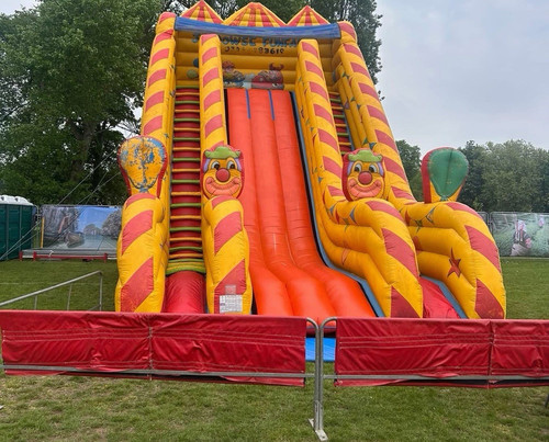 Large circus themed inflatable - themed,
