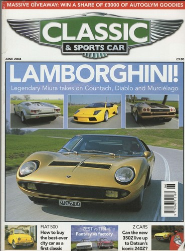 Classic sports car - &, magazine