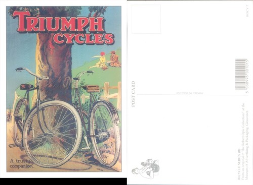 Triumph cycles advertisement - triumph,