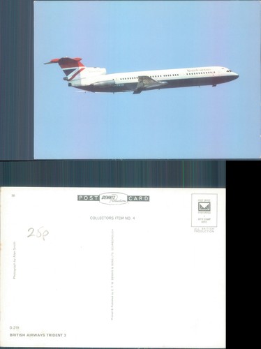 British airways trident - trident, 3