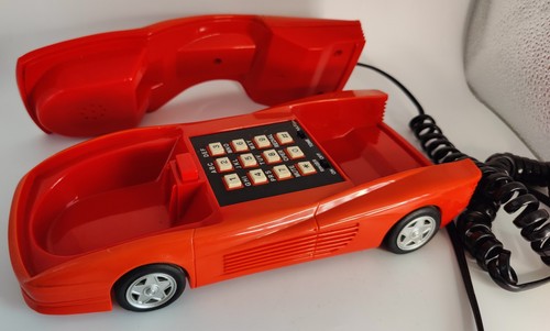 Vintage retro red ferrari - red,