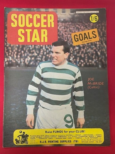 1968 soccer star - star, magazine