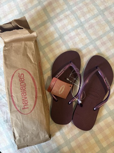 Havaianas slim logo metallic - logo,