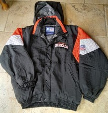 NFL Men Cincinnati Bengals American Football Vintage 90's Bomber Style Jacket XL