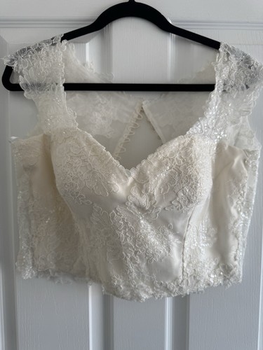 Ivory co bodice - &,