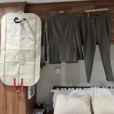 LAMBRETTA Men’s Two Piece Suit Regular Jacket 42” Trousers 36”x 31.5” Wool Mix