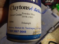 TRIUMPH POWDER BLUE SPRAY PAINT