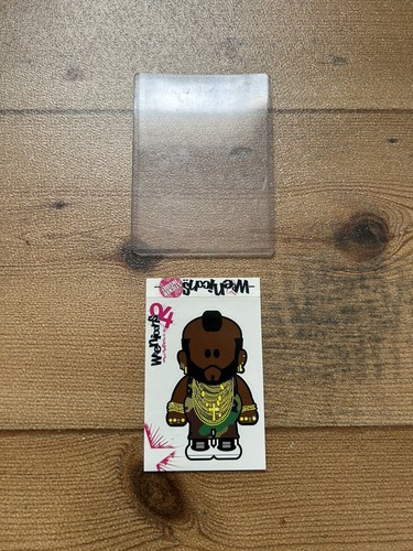 Weenicon sticker 1980 mr - sticker, 1980’s.