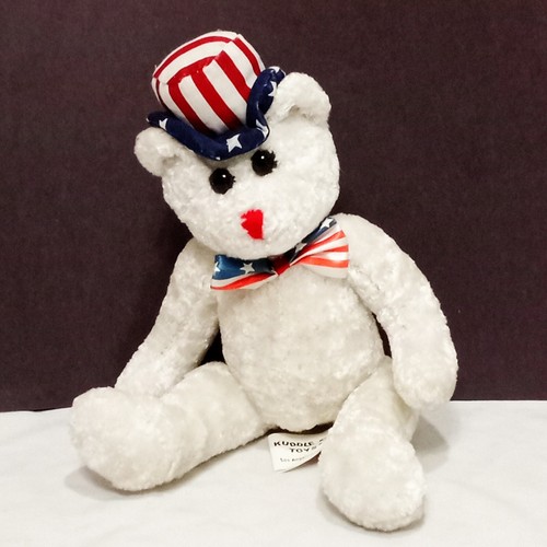 Teddy bear patriotic - patriotic, hat