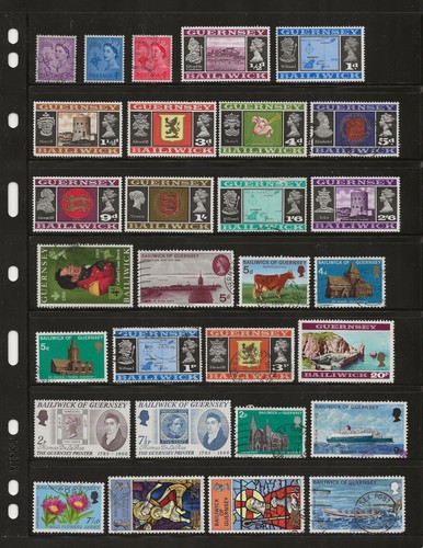 Guernsey stamp collection - ,