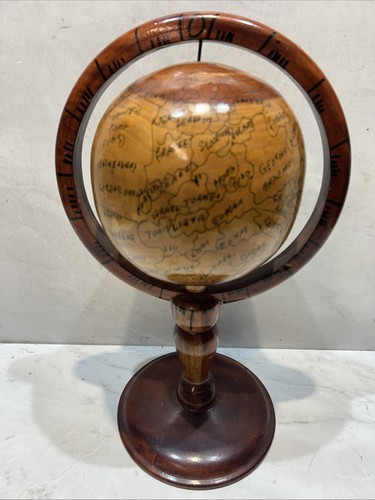 Handmade wooden haitian world - handmade,