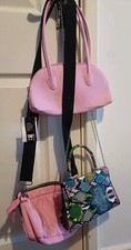 3x Bright Coloured Handbags/Shoulder Bags Bundle By H&M & Primark Small/Med