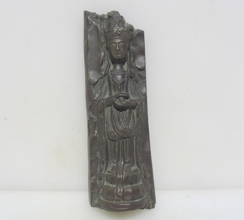 Antique bronze buddhist deity - antique,