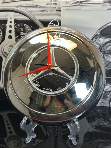 Vintage mercedes benz hubcap - vintage, mercedes-benz