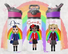 School Girl water bottle