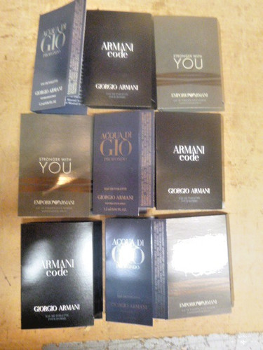 Armani code stronger with - &,