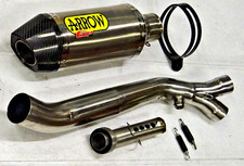 BMW S1000RR  (RARE ) ARROW GP 65mm EXHAUST +   AKRAPOVIC LINK PIPE 2015 - 2016