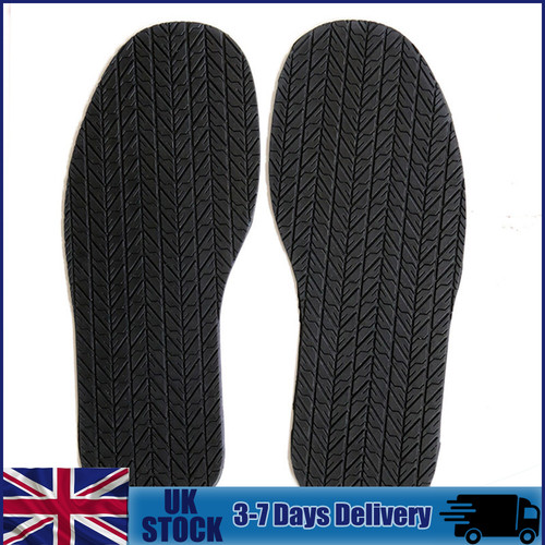 Black rubber stick - on, soles