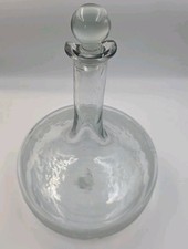 Nkuku Anara Etched Decanter Clear - Ex Display RRP £70