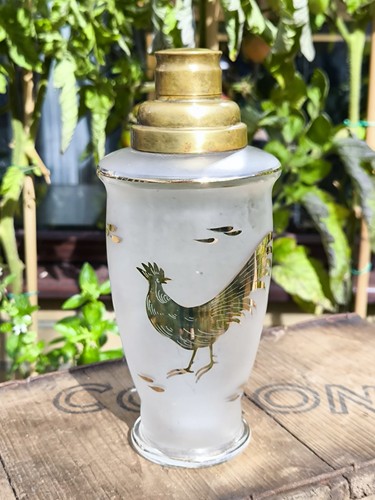 Vintage art deco frosted - art,