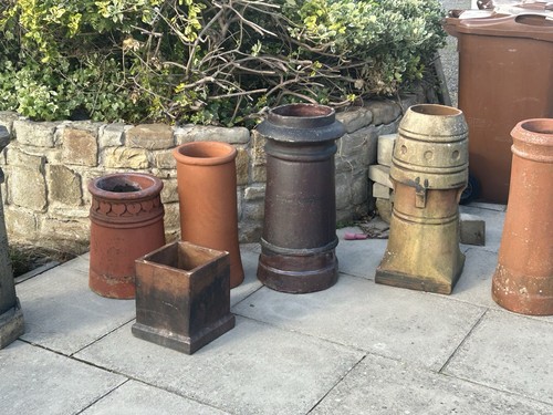 Chimney pots collection - pots,